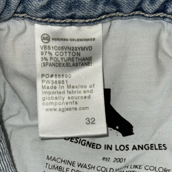 Adriano Goldschmied Kinsley 360° AG-ED™ HIGH-RISE POP CROP Jeans - Picture 10 of 14